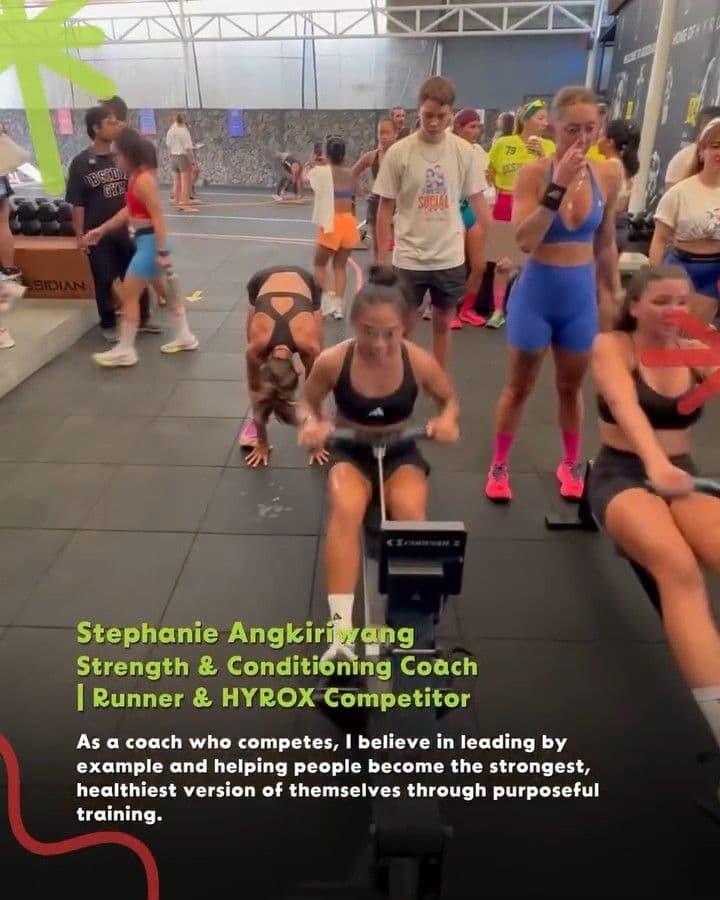 Stefani mid-race